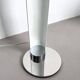 Vintage Italian Chromed Space Age totem lamp by Enrico Tronconi, made in Italy