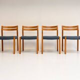 Set of 4 Niels Otto Moller chairs model 84, 1960’s