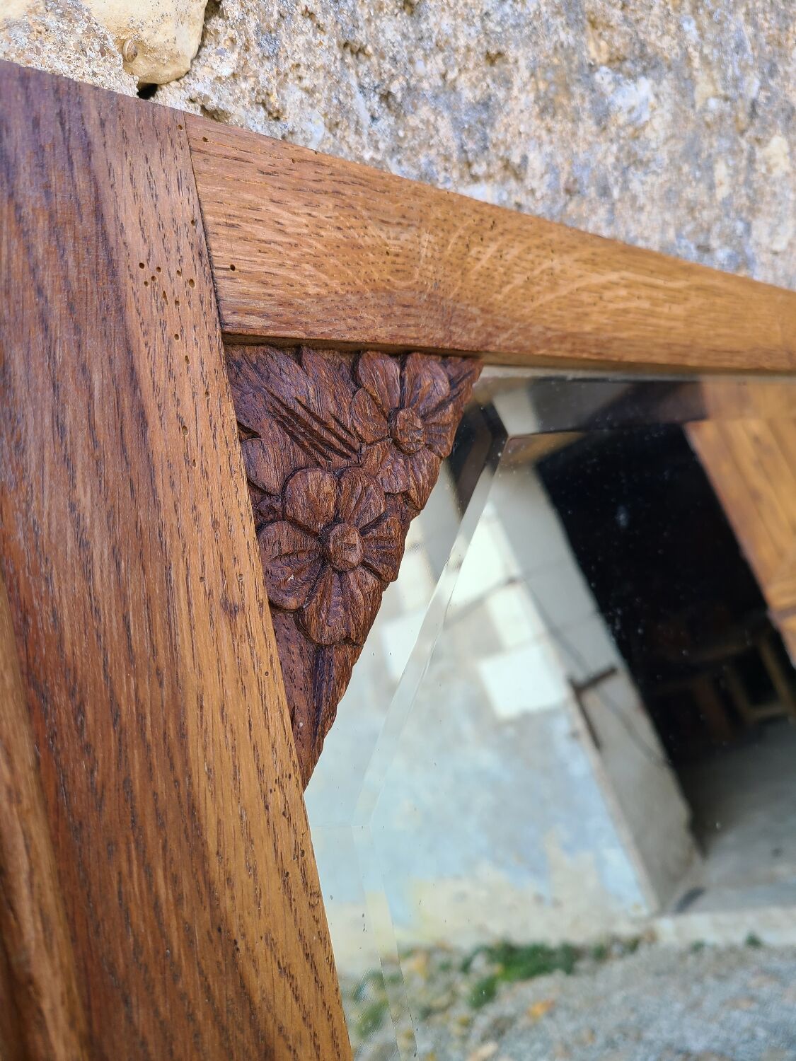 Vintage art deco mirror circa 1920-30