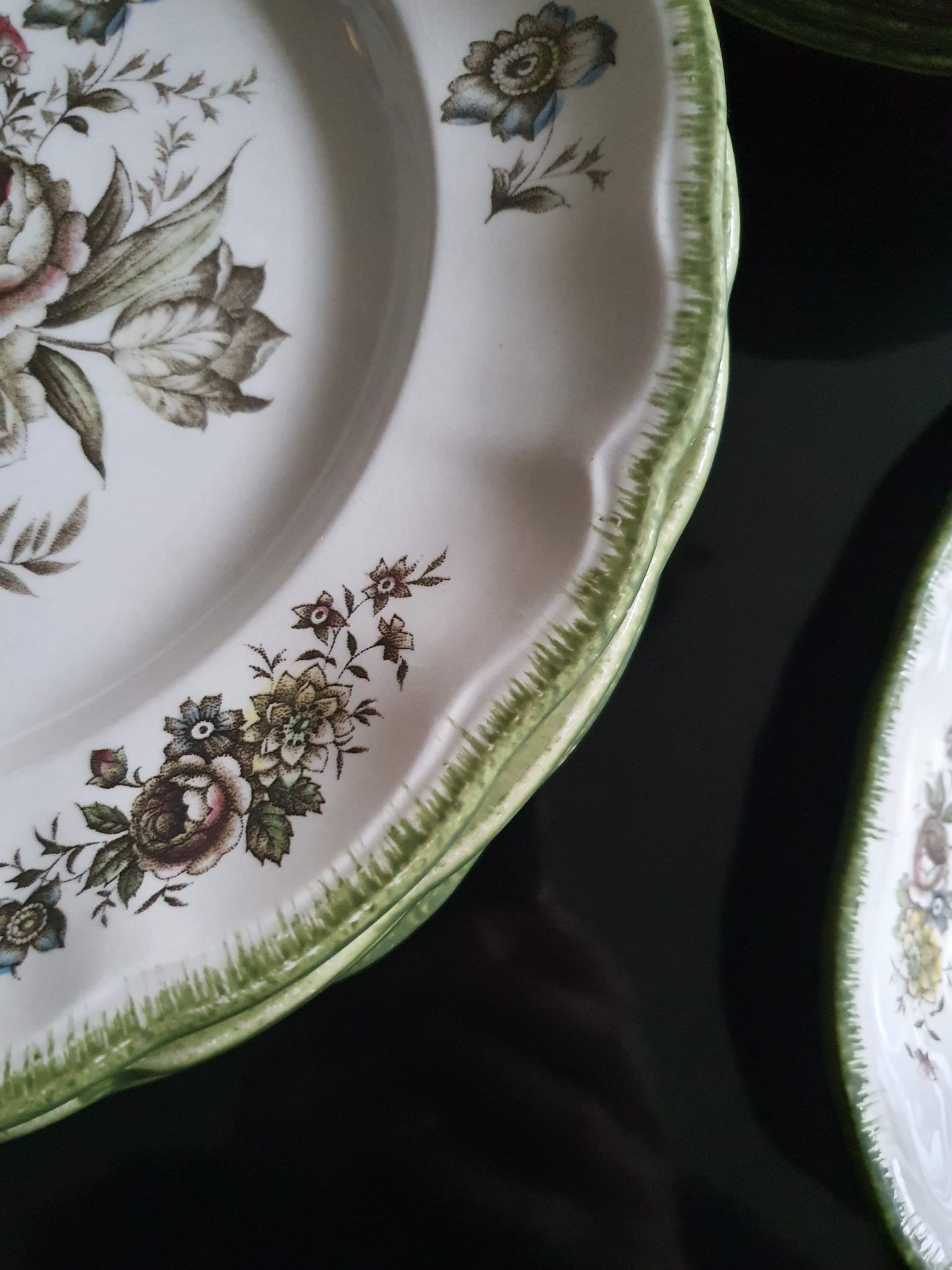 Assiettes et plats Lunéville