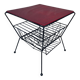 Metal side table