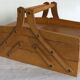 Worker, sewing box