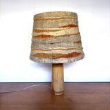 Lampe vintage ethnique des années 70