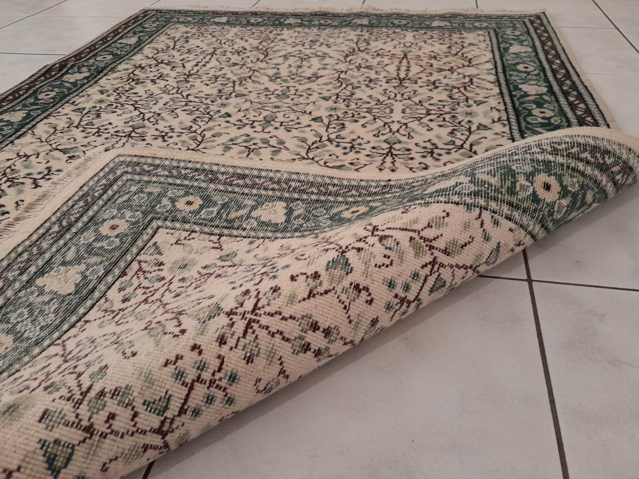 Handmade Berber rug Kairouan 177x121cm