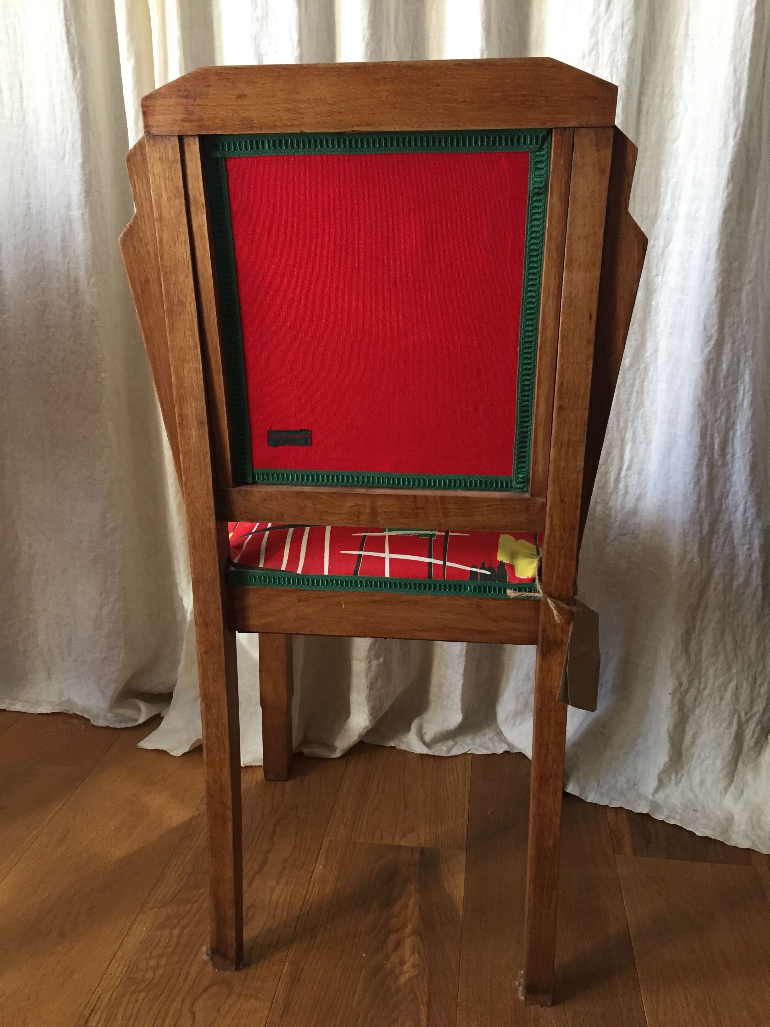 Art deco chairs 1950