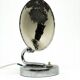 Chrome-plated metal table lamp by J. Hurka for Napako, Czechoslovakia, 1950s
