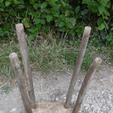 Rustic solid wood tab