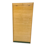 Vintage roll front cabinet by Wini