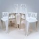 Stackable Plastic Boston Chair by Pierre Paulin for Henry Massonnet 1980s