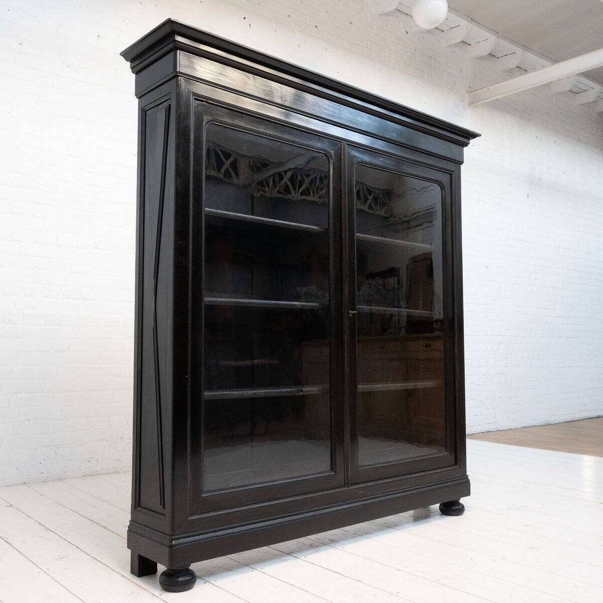 Napoleon III Style 2-Door Display Cabinet, France, 14th Century