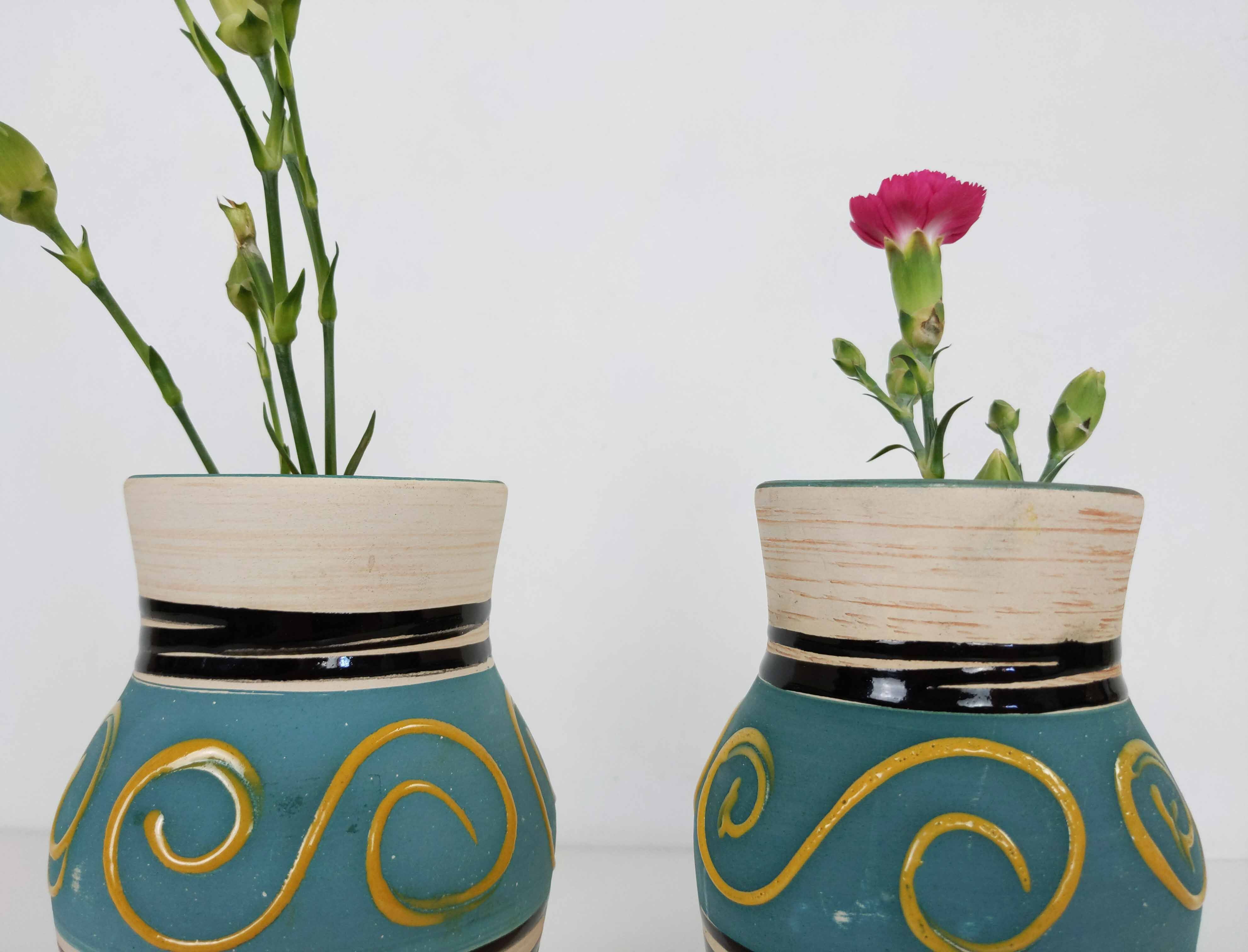 Paire de vases vintage West Germany