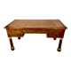 Empire style desk in mahogany, gilded bronzes