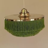 Superb brass fringed pendant light T-603 Hans Agne Jakobsson