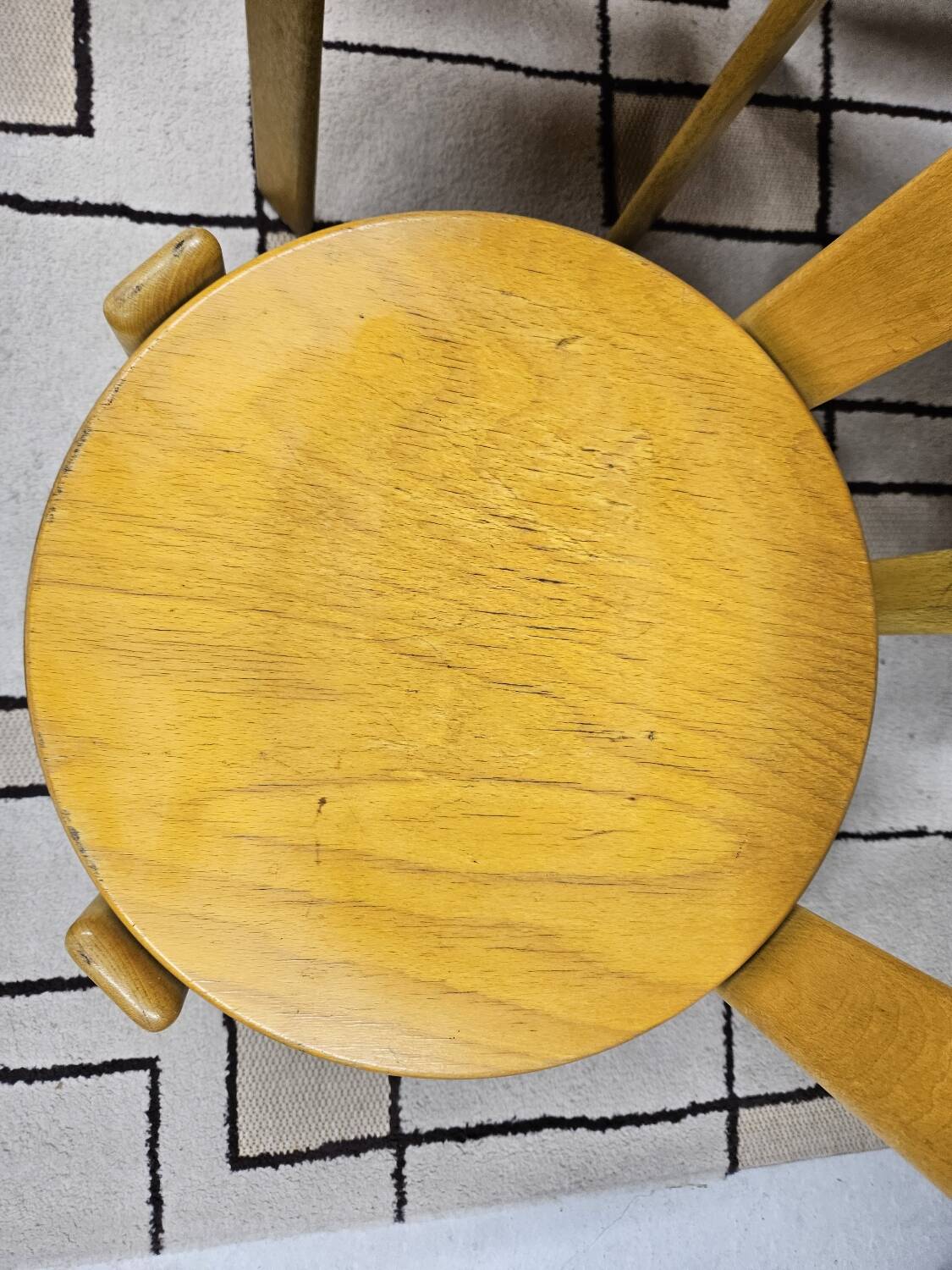 Lot of vintage bruno rey 1970" chairs