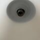 Vintage Glashütte Limburg pendant lamp – opaline and brass