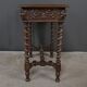 Small walnut desk, Henri II style – late 19th century