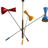 Chandelier pendulum Italian style year 50 to 3 adjustable arms