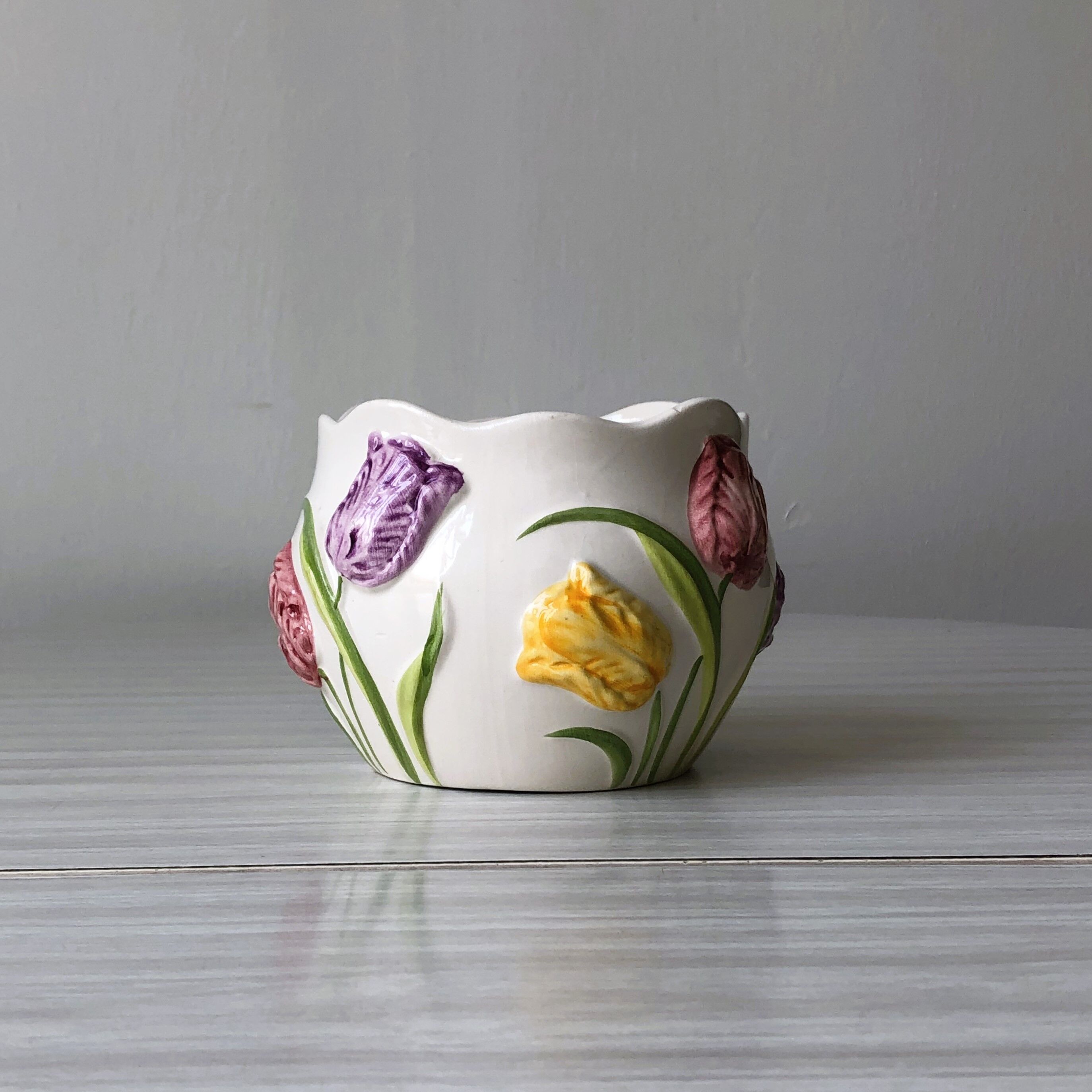 Ceramic pot cover