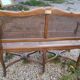 Provencal style bench