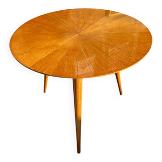 Round side table
