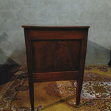 Louis XVI walnut and walnut bramble chest of drawers