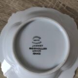 Set of porcelain bowls Jamet Seignolles