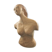 Bust woman terracotta
