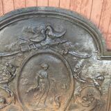 Fireplace plate
