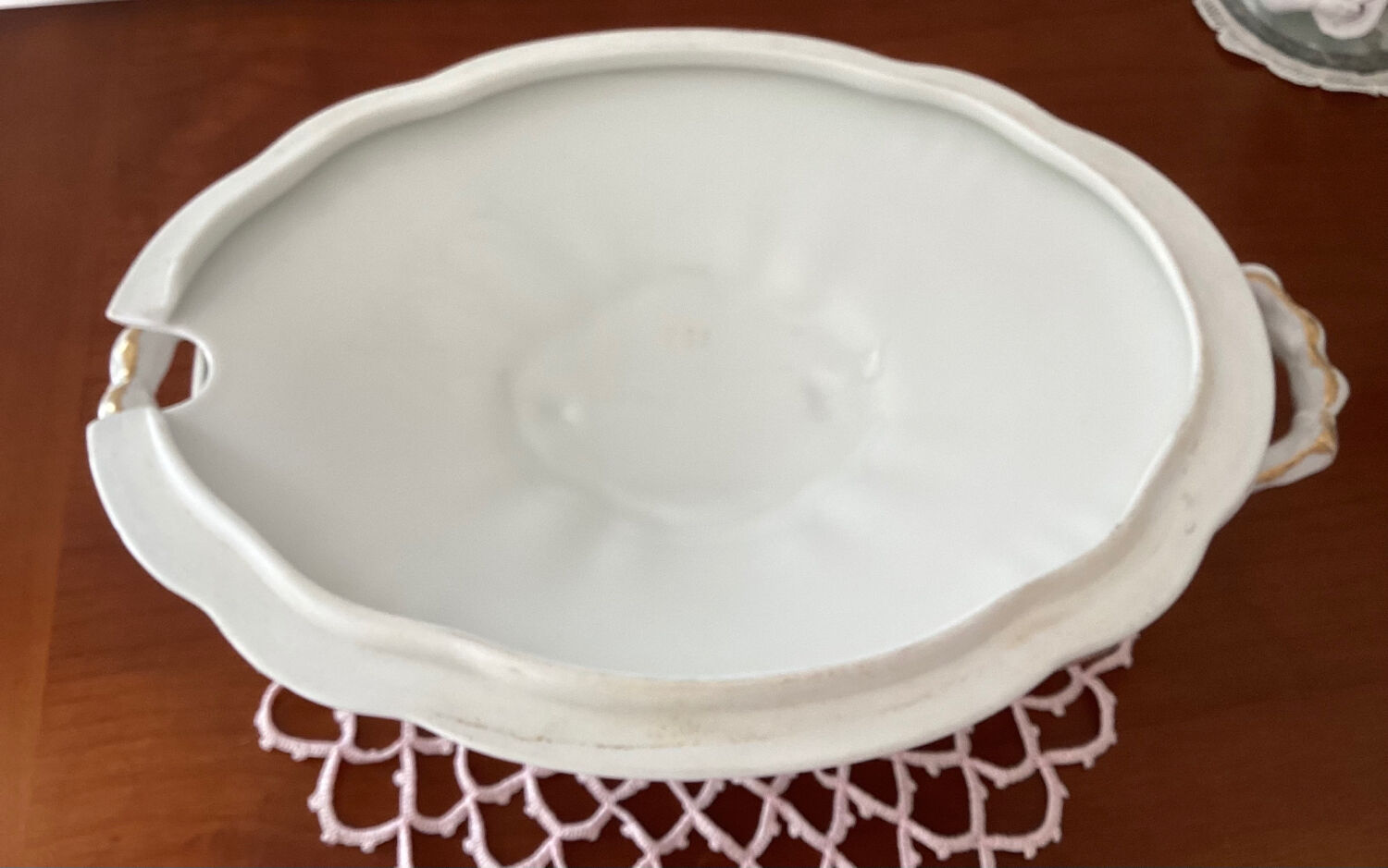 Soupière porcelaine Mandavy de Mavaleix 1908-1920