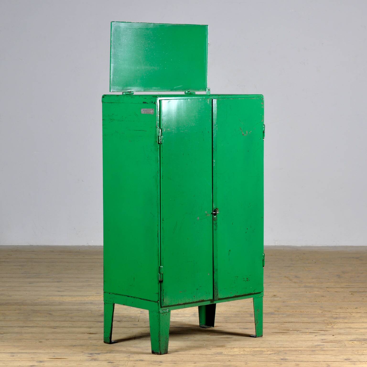 Industrial Iron Cabinet, 1960s