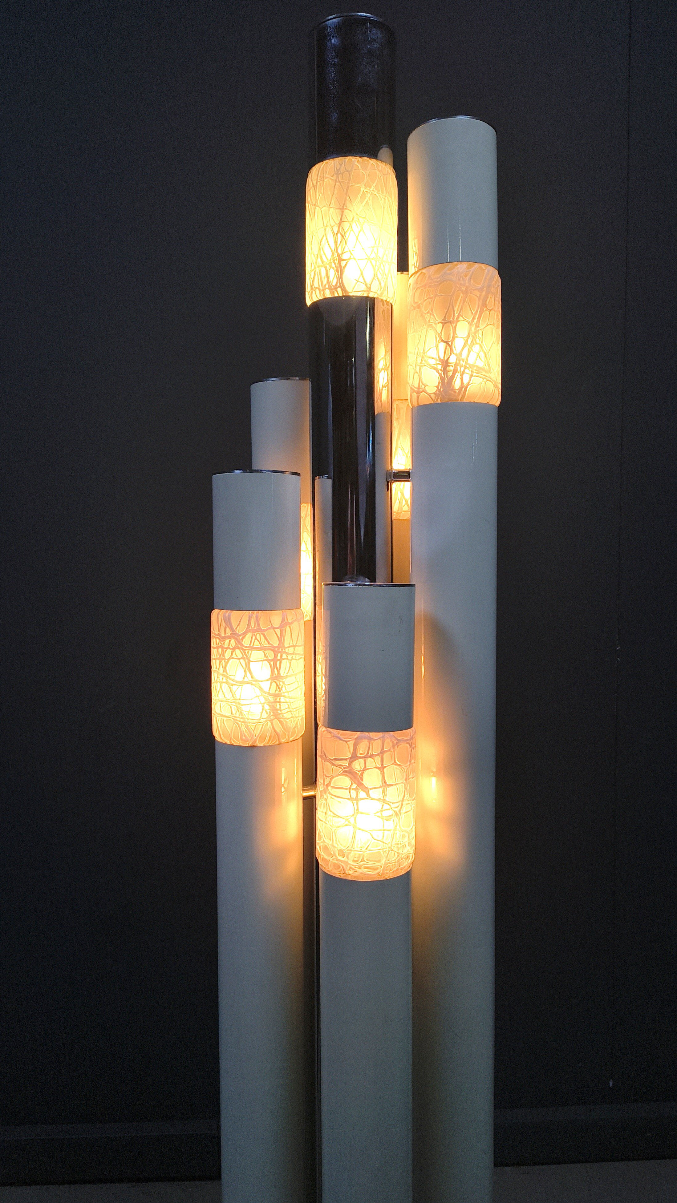 Mid-century floor lamp by Angelo Brotto for Esperia, 1960s