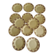 Set of 14 Flat Plates Saint Amand Model 4054