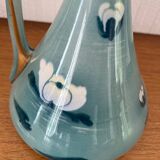 Ewer water lily model in luneville kg art deco