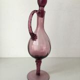 Aiguière en verre Murano