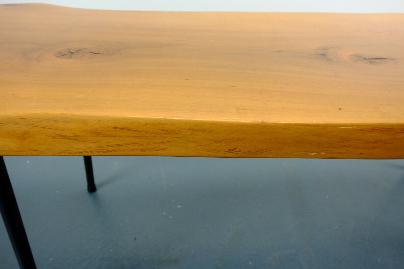 50s coffee table in solid cherry wood