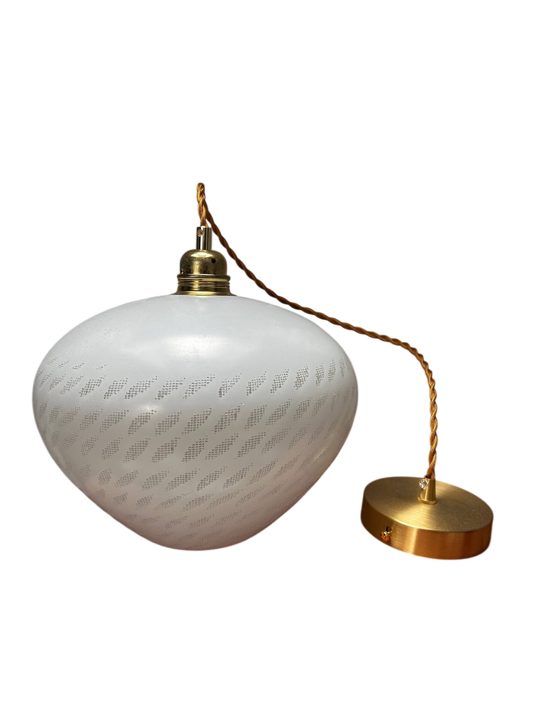 Vintage Scandinavian pendant light