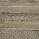 Jacobean Revival armoire, hand-carved, painted - 1840-1860