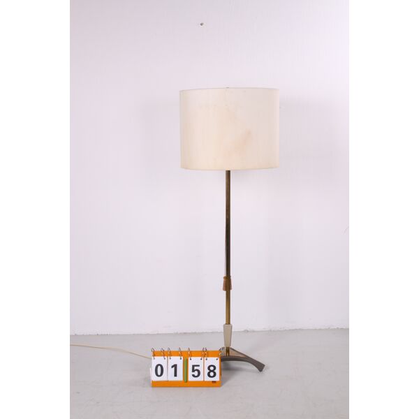 Vintage Floor Lamp With Cast Iron Base, Cast Iron Table Lamp Antique Bronze