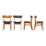 A set of four Danish Farstrup chairs In oak