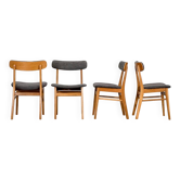 A set of four Danish Farstrup chairs In oak