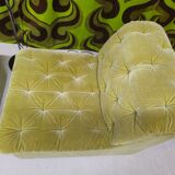 "1970s design armchair pair"