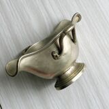 Saucière ancienne en métal argenté