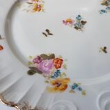 22 plates of antique porcelain Limoge tables