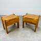 Pair of homemade elm bedside tables Regain