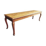 Old table pine dining table 76 x 256 cm