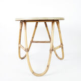 Bamboo table, 1970s