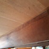 Farm table walnut oval tray