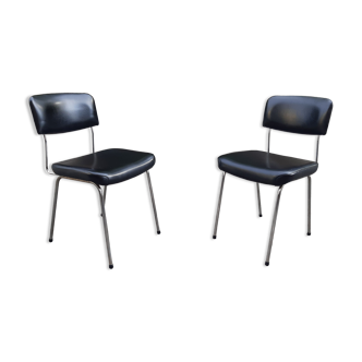 2 chaises de bureau vintage 1970