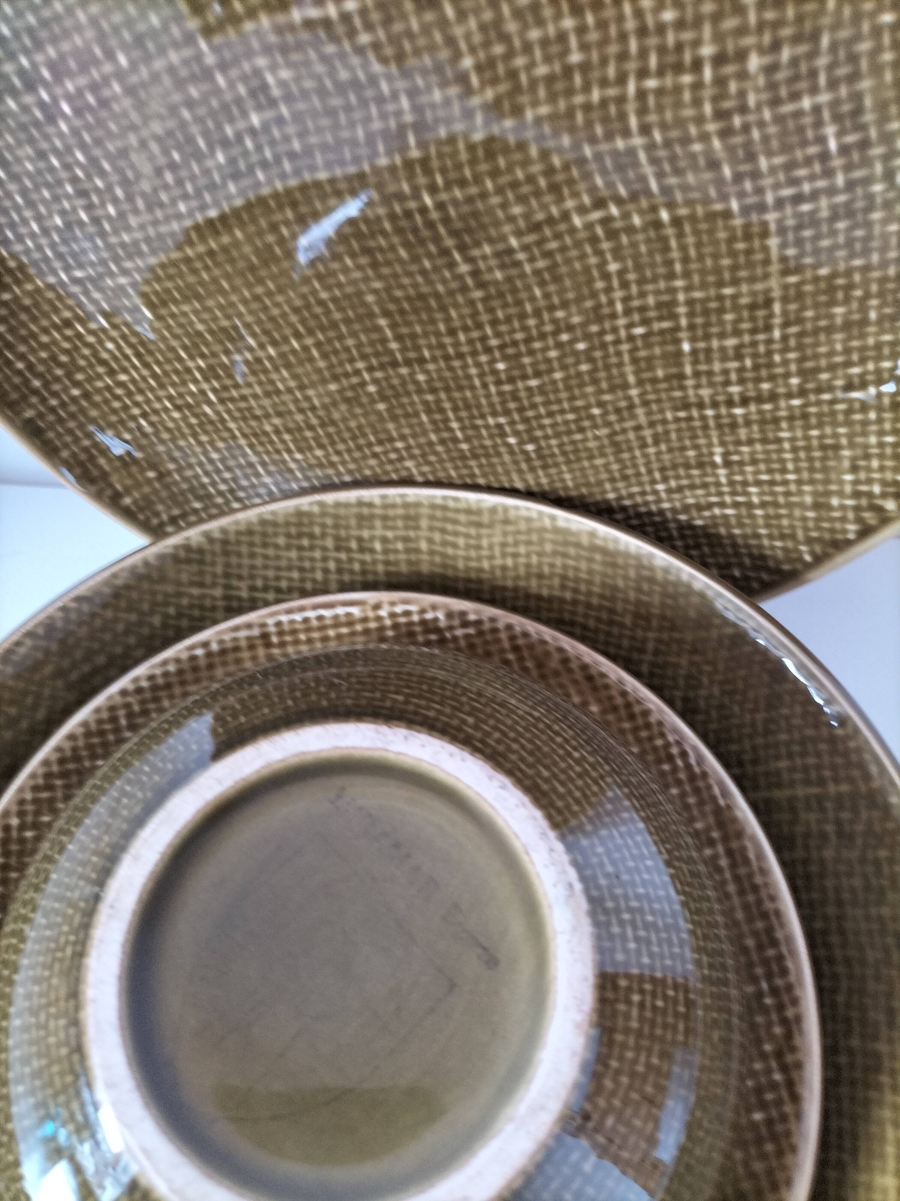 Brunch set - vintage Salins tableware - Miramar model