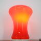 Big Design Red Glass Hotel Table Lamp, 1970s